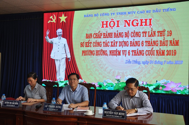 SƠ KẾT CÔNG TÁC  XÂY DỰNG ĐẢNG 06 THÁNG ĐẦU NĂM 2019