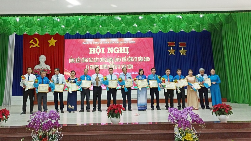 Đảng ủy Cao su Dầu Tiếng thực hiện thắng lợi nhiệm vụ chính trị năm 2019