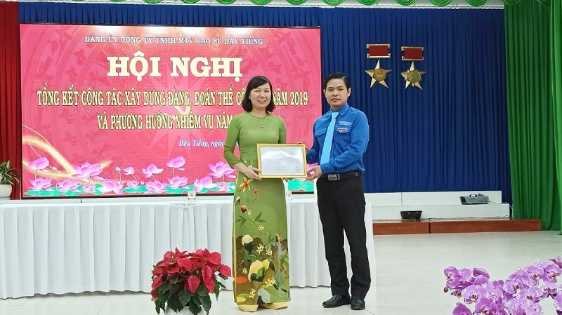 Đảng ủy Cao su Dầu Tiếng thực hiện thắng lợi nhiệm vụ chính trị năm 2019