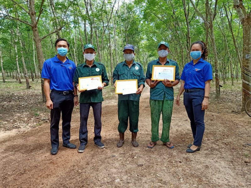 Sôi nổi cuộc thi trực tuyến tìm hiểu “Lịch sử Công nhân Cao su Dầu Tiếng”