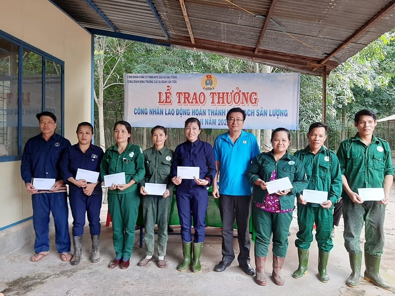 Công đoàn Cao su Dầu Tiếng: Những việc làm thiết thực, hiệu quả, chăm lo đời sống người lao động