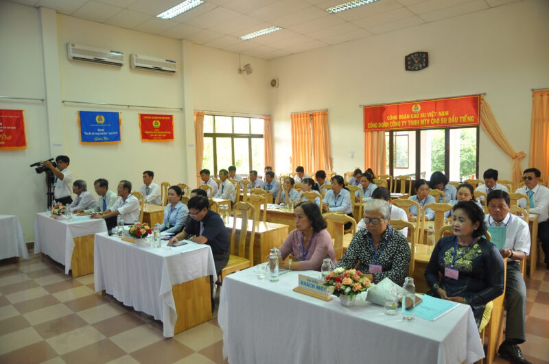 Cơ quan Công đoàn Công ty TNHH MTV Cao su Dầu Tiếng hoàn thành xuất sắc Nghị Quyết hội nghị người lao động năm 2020