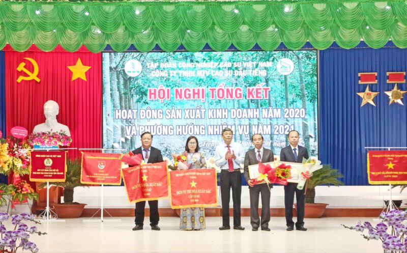 Công Ty TNHH MTV Cao Su Dầu Tiếng, doanh thu năm 2020 đạt 1.555 tỷ đồng