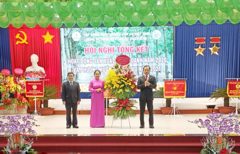 Công Ty TNHH MTV Cao Su Dầu Tiếng, doanh thu năm 2020 đạt 1.555 tỷ đồng