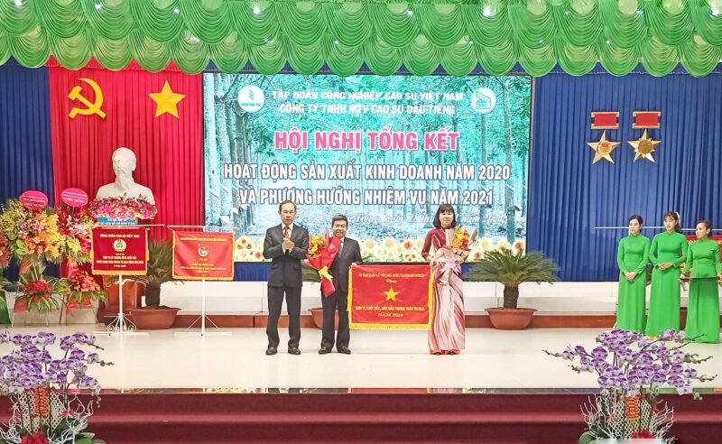 Công Ty TNHH MTV Cao Su Dầu Tiếng, doanh thu năm 2020 đạt 1.555 tỷ đồng