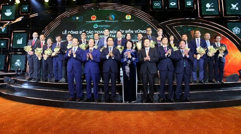 Công ty TNHH MTV Cao su Dầu Tiếng "Doanh nghiệp bền vững tại Việt Nam" năm 2020