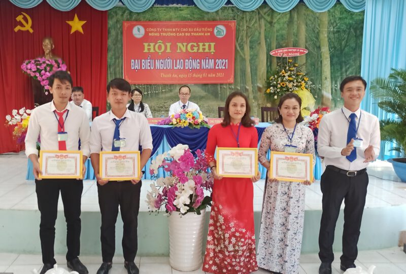 Nông trường Thanh An hoàn thành xuất sắc Nghị Quyết Hội nghị NLĐ năm 2020