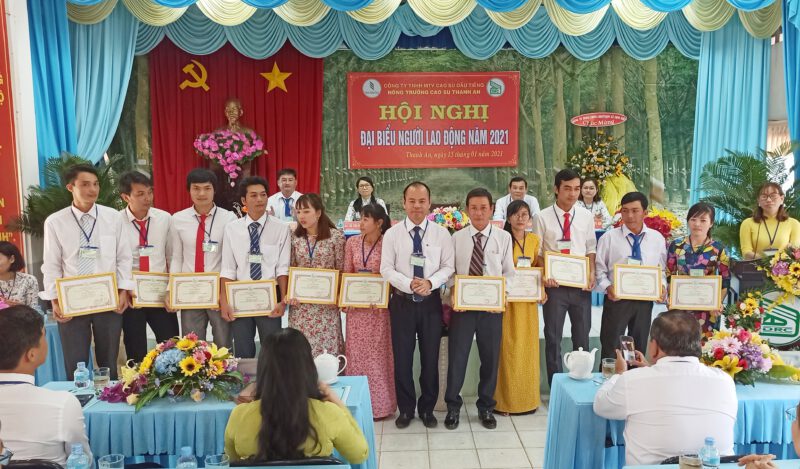 Nông trường Thanh An hoàn thành xuất sắc Nghị Quyết Hội nghị NLĐ năm 2020