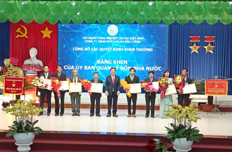 Cao su Dầu Tiếng đẩy mạnh sản xuất kinh doanh, tích cực phòng chống dịch, chăm lo tốt đời sống công nhân lao động