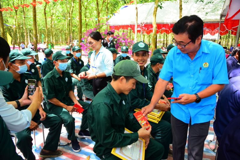 Nông trường Thanh An: Nhiều cá nhân, tập thể xuất sắc tại hội thi thợ giỏi thu hoạch mủ cao su năm 2022