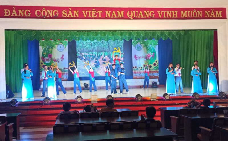 Nông trường Cao su Thanh An xuất sắc đạt giải nhất Hội thi Tiếng hát Công nhân Cao su Dầu Tiếng và tuyên truyền ca khúc cách mạng năm 2022