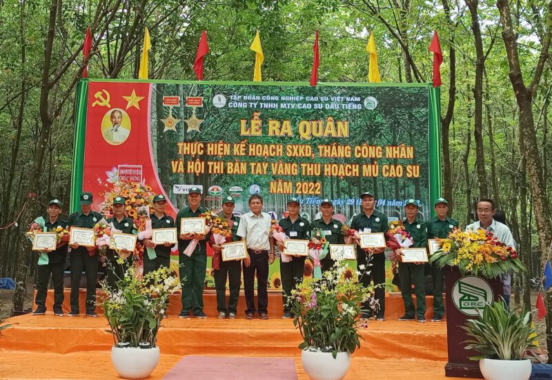 Nông trường An Lập đạt giải nhất hội thi bàn tay vàng cấp công ty năm 2022