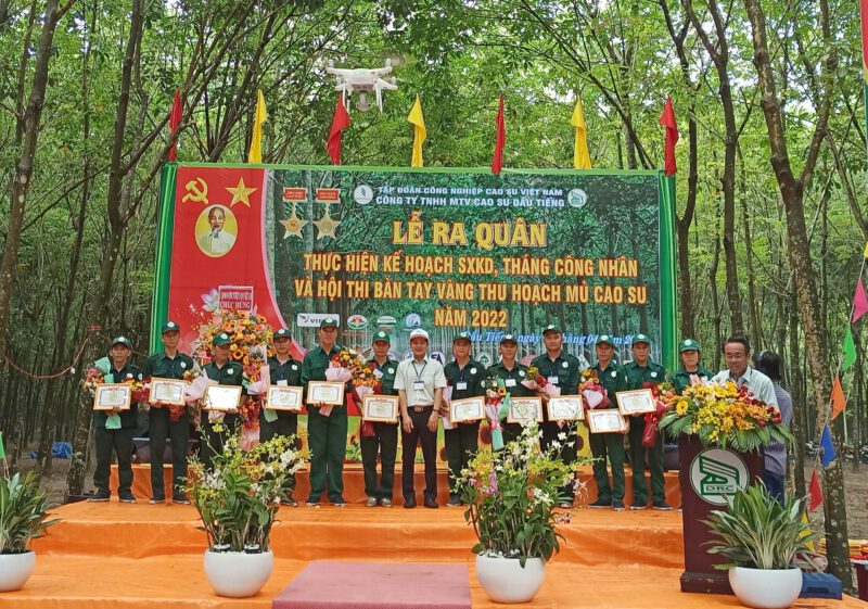 Nông trường An Lập đạt giải nhất hội thi bàn tay vàng cấp công ty năm 2022