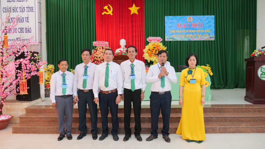 Đại hội Công đoàn Bệnh viện Đa khoa Cao su Dầu Tiếng nhiệm kỳ 2023 – 2028, đổi mới, thiết thực, phù hợp với tình hình