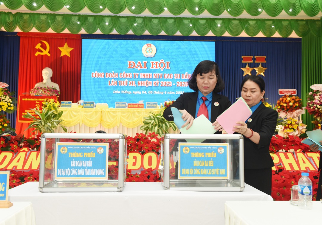 Công đoàn Công ty TNHH MTV Cao su Dầu Tiếng hoàn thành xuất sắc nghị quyết đại hội XI (2017 - 2023)
