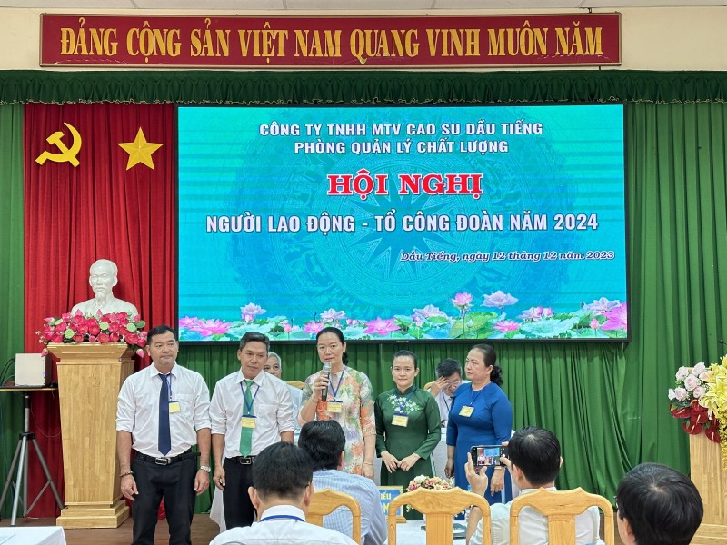 Công đoàn Phòng Quản lý Chất lượng hoàn thành xuất sắc nhiệm vụ năm 2023