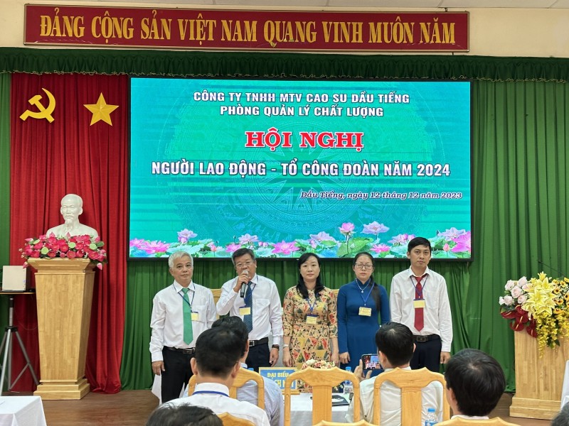 Công đoàn Phòng Quản lý Chất lượng hoàn thành xuất sắc nhiệm vụ năm 2023